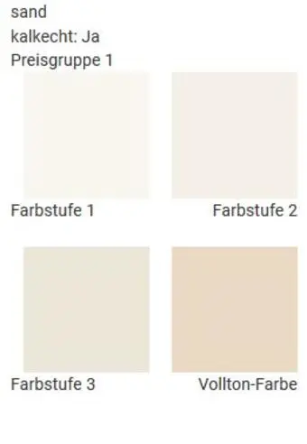 Casa Natura Wandfarben im Farbton sand